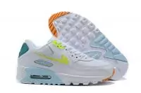 nike air max 90 essential femmes blanche blue